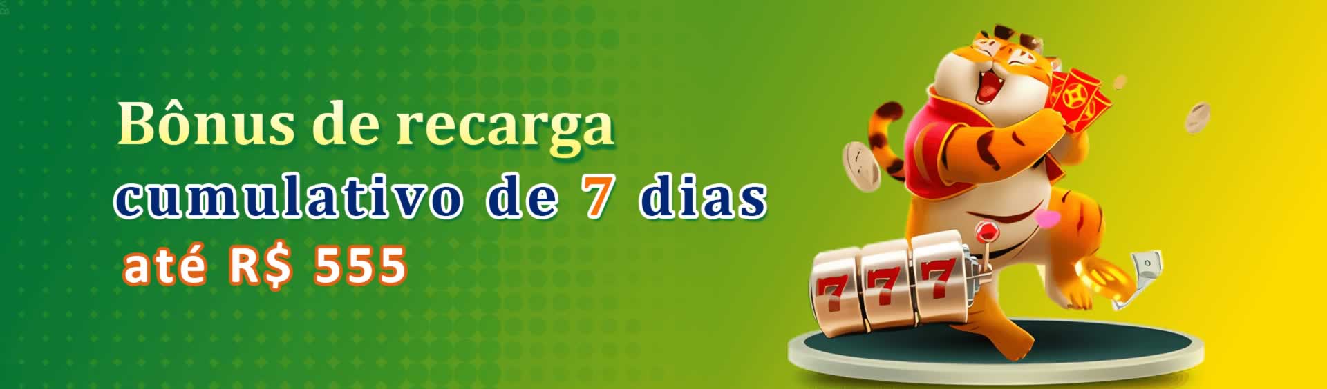 Bônus de Segundo Depósito: 75% até R$ 1.500 + 50 Rodadas Grátis: Ganhe um bônus de 75% até R$ 1.500, válido por 7 dias, rollover de 60x.